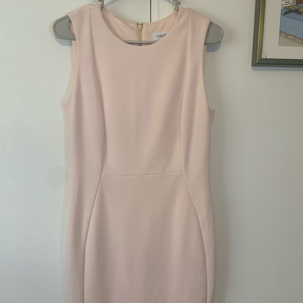 Calvin Klein Pink Blush Dress